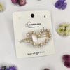Pearl Heart Hair Charm