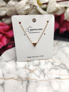 Dainty Mini Heart Golden Charm Pendant Necklace
