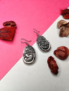 Gorgeous German Silver Oxidized Necklace