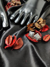 Statement German Silver Toe Ring For Women