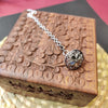 Beautiful Oxidised Borla with Mirror Detailing