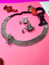 Bohemian Beauty Oxidized Kettel Choker Set
