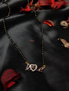 American Stone Studded Love Mangalsutra For Women