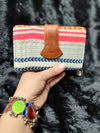 Stitched Elegance: Embroidered Wallet for Women