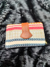 Stitched Elegance: Embroidered Wallet for Women