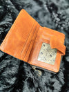 Stitched Elegance: Embroidered Wallet for Women