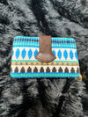 Threaded Beauty: Embroidered Women's Wallet