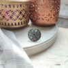 Faded Beauty: An Oxidized Floral Ring