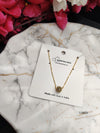 Polished Gold Sphere Necklace - Sleek and Modern