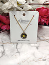 Petite Blossom Necklace - Delicate Flower Shape Charm