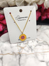 Mimosa Flower Pendant - Stylish Yellow Bloom