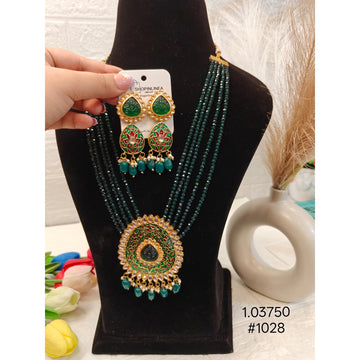Classic Green Stone Necklace