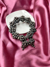 Blackened Beauty: An Oxidised Black Bracelet