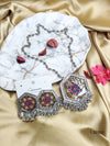 Creative Flair: Handprinted Jewelry Ensemble