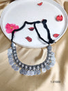 Coin Cascade: Silver Charm Choker