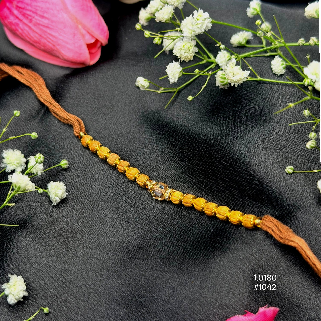 Rudraksha Moti Rakhi