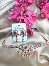 Intricate Beauty: Meenakari Enamel Choker Set