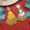 Beautiful Meenakari Long Ear Ornaments