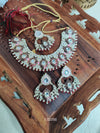 Ethnic Glamour: Kundan Antique Necklace Set
