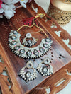 Ethnic Glamour: Kundan Antique Necklace Set
