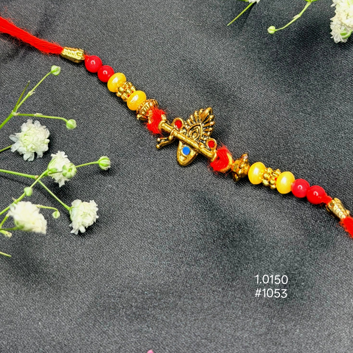 Radha Krishna Design Rakhi