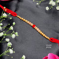 Vighnaharta Pearl-Beaded Rakhi