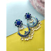 Blue Afghani Earrings Infused with Traditional Craftsmanship