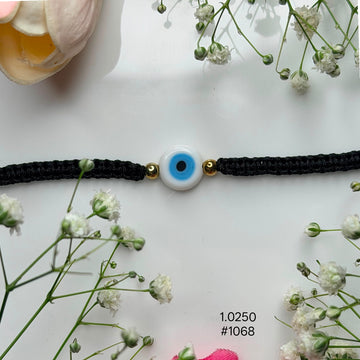 Black Nazar Beaded Friendship Band