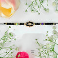 Black Beads Evil Eye Friendship Band