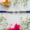 Blue Thread Evil Eye Friendship Band