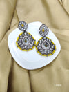 Bold and Beautiful: Ethnic Black Plated Earrings