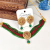 Timeless Red Green Choker
