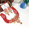 Graceful Kundan Meena Set