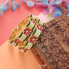 Blooming Rajwadi Flower Bangles