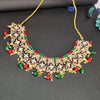 Graceful Meenakari Necklace Set in Rich Colors