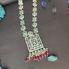 Luxurious Kundan Necklace with Intricate Stone Details