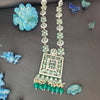 Luxurious Kundan Necklace with Intricate Stone Details