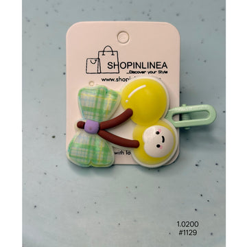 Cute Yellow Hair Clip