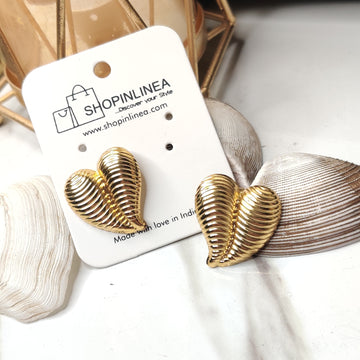 Subtle Heart Studs
