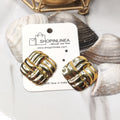Subtle Edge Statement Earrings