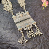 Ethnic Long Oxidized Necklace Set