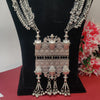 Ethnic Long Oxidized Necklace Set