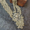 Artisanal Long Oxidized Jewelry with Traditional Motifs