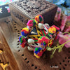 Ethnic Mirror and Pom-Pom Bangles for Navratri