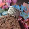 Contemporary Silver Handcuff with Traditional Ghungroo Touch