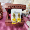 A Drop of Elegance: Pearl Drop Jhumki