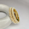 Classic Beauty in Pearl Bangles