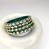 Festive Kundan Bangles for Celebrations