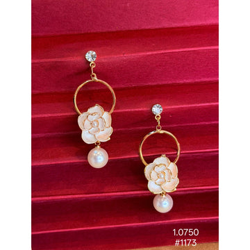 Rose Drop Earrings