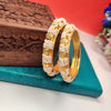 Sophisticated Pearls Meet Coin Details bangles